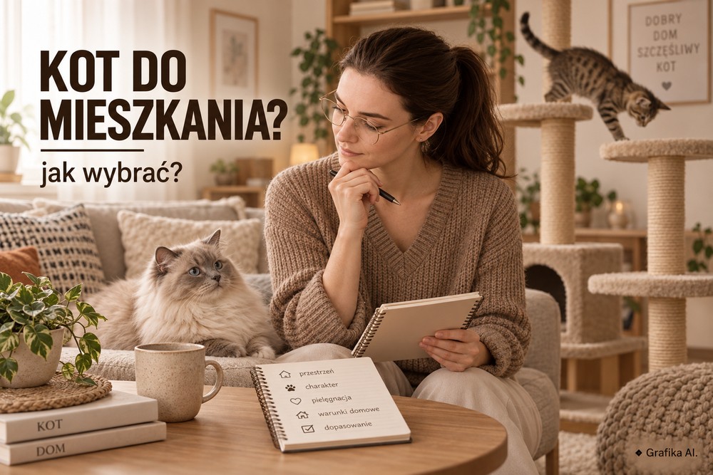 Jaka rasa kota do mieszkania? Jak dopasować kota do warunków domowych